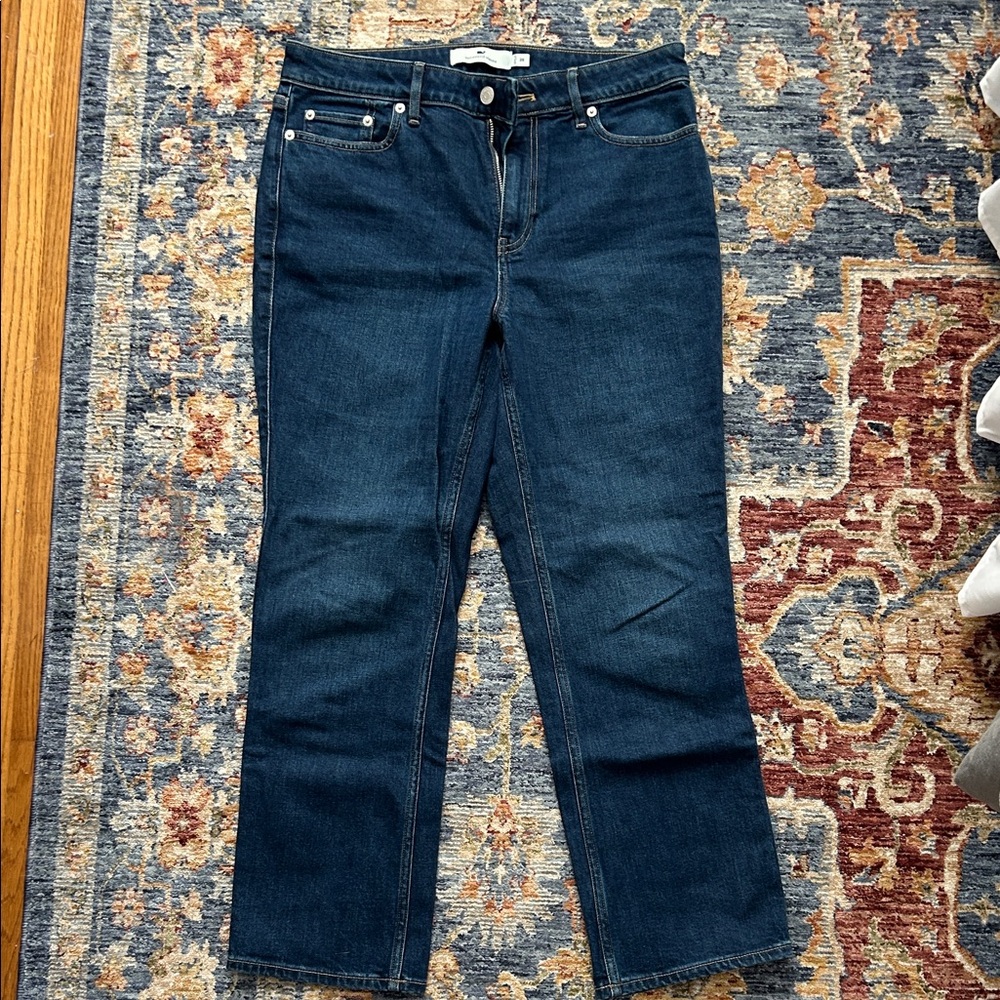 Vineyard Vines Dark Blue Straight Leg Jeans